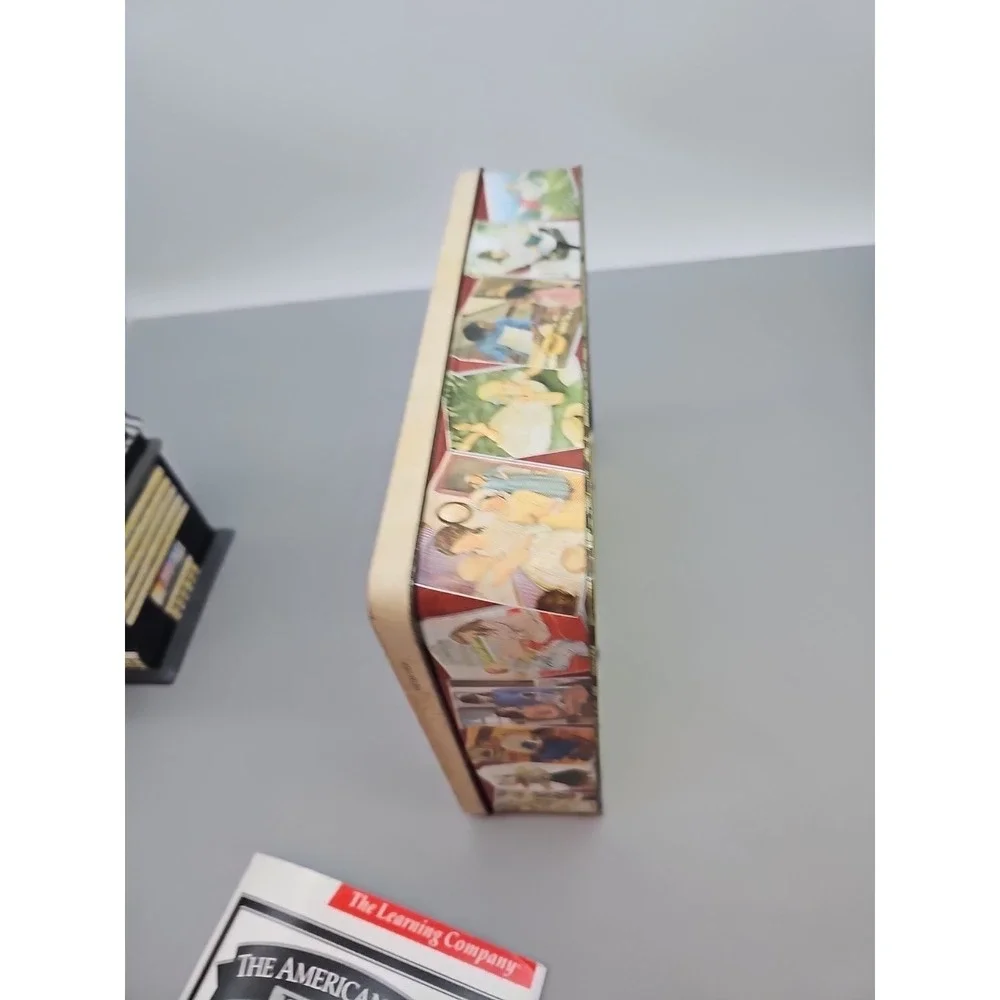 American Girl Doll Metal Tin Box & Book  Premiere Learning Pleasant Company